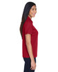 Core365 Ladies' Origin Performance Piqué Polo with Pocket CLASSIC RED ModelSide