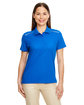 Core365 Ladies' Radiant Performance Piqué Polo with Reflective Piping  