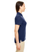Core365 Ladies' Radiant Performance Piqué Polo with Reflective Piping CLASSIC NAVY ModelSide