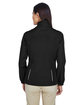 Core365 Ladies' Techno Lite Motivate Unlined Lightweight Jacket BLACK ModelBack