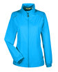 Core365 Ladies' Techno Lite Motivate Unlined Lightweight Jacket ELECTRIC BLUE OFFront