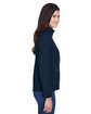 Core 365 Ladies' Cruise Two-Layer Fleece Bonded Soft Shell Jacket CLASSIC NAVY ModelSide