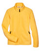 Core365 Ladies' Journey Fleece Jacket CAMPUS GOLD FlatFront