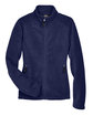 Core365 Ladies' Journey Fleece Jacket CLASSIC NAVY FlatFront
