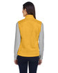 Core 365 Ladies' Journey Fleece Vest CAMPUS GOLD ModelBack