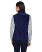 Core 365 Ladies' Journey Fleece Vest CLASSIC NAVY ModelBack