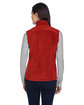 Core 365 Ladies' Journey Fleece Vest CLASSIC RED ModelBack