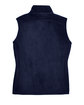 Core365 Ladies' Journey Fleece Vest CLASSIC NAVY FlatBack