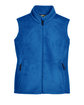 Core 365 Ladies' Journey Fleece Vest TRUE ROYAL FlatFront