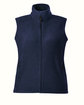Core365 Ladies' Journey Fleece Vest CLASSIC NAVY OFFront