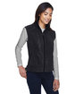 Core365 Ladies' Journey Fleece Vest HEATHER CHARCOAL ModelQrt