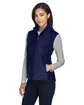 Core 365 Ladies' Journey Fleece Vest CLASSIC NAVY ModelQrt