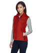 Core 365 Ladies' Journey Fleece Vest CLASSIC RED ModelQrt