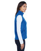 Core 365 Ladies' Journey Fleece Vest TRUE ROYAL ModelSide