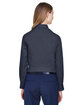 Core 365 Ladies' Operate Long-Sleeve Twill Shirt CARBON ModelBack