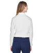 Core 365 Ladies' Operate Long-Sleeve Twill Shirt WHITE ModelBack