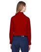 Core 365 Ladies' Operate Long-Sleeve Twill Shirt CLASSIC RED ModelBack
