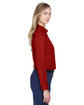 Core 365 Ladies' Operate Long-Sleeve Twill Shirt CLASSIC RED ModelSide