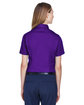 Core365 Ladies' Optimum Short-Sleeve Twill Shirt CAMPUS PURPLE ModelBack