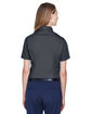 Core365 Ladies' Optimum Short-Sleeve Twill Shirt CARBON ModelBack