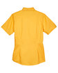 Core365 Ladies' Optimum Short-Sleeve Twill Shirt CAMPUS GOLD FlatBack