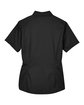 Core365 Ladies' Optimum Short-Sleeve Twill Shirt BLACK FlatBack