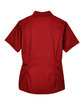 Core365 Ladies' Optimum Short-Sleeve Twill Shirt CLASSIC RED FlatBack