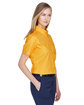 Core365 Ladies' Optimum Short-Sleeve Twill Shirt CAMPUS GOLD ModelQrt