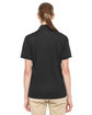 Core 365 Ladies' Motive Performance Piqué Polo with Tipped Collar BLACK/ CARBON ModelBack