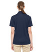 Core 365 Ladies' Motive Performance Piqué Polo with Tipped Collar CLASSC NVY/ CRBN ModelBack