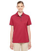 Core 365 Ladies' Motive Performance Piqué Polo with Tipped Collar  