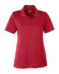 Core 365 Ladies' Motive Performance Piqué Polo with Tipped Collar  OFFront