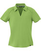 North End Ladies' Recycled Polyester Performance Piqué Polo CACTUS GREEN OFFront