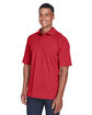 Extreme Men's Eperformance™ Ottoman Textured Polo CLASSIC RED ModelQrt