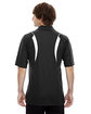 Extreme Men's Eperformance™ Velocity Snag Protection Colorblock Polo with Piping BLACK ModelBack