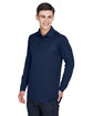 Extreme Men's Eperformance™ Snag Protection Long-Sleeve Polo CLASSIC NAVY ModelQrt