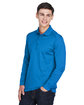 Extreme Men's Tall Eperformance™ Snag Protection Long-Sleeve Polo TRUE ROYAL ModelQrt