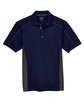 Extreme Men's Eperformance™ Fuse Snag Protection Plus Colorblock Polo CLASC NAVY/ CRBN FlatFront