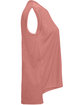 Bella + Canvas Ladies' Flowy Muscle T-Shirt with Rolled Cuff MAUVE OFSide