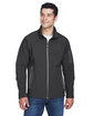 North End Men's Three-Layer Fleece Bonded Soft Shell Technical Jacket  