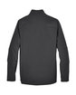 North End Men's Three-Layer Fleece Bonded Soft Shell Technical Jacket GRAPHITE FlatBack