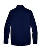 North End Men's Three-Layer Fleece Bonded Soft Shell Technical Jacket CLASSIC NAVY FlatBack