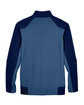 North End Men's Compass Colorblock Three-Layer Fleece Bonded Soft Shell Jacket BLUE RIDGE FlatBack