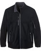 North End Men's Compass Colorblock Three-Layer Fleece Bonded Soft Shell Jacket  OFFront