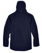 North End Men's Glacier Insulated Three-Layer Fleece Bonded Soft Shell Jacket with Detachable Hood CLASSIC NAVY FlatBack