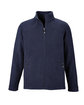 North End Men's Tall Voyage Fleece Jacket CLASSIC NAVY OFFront