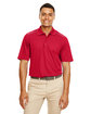 Core365 Men's Radiant Performance Piqu Polo withReflective Piping  