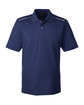 Core 365 Men's Radiant Performance Piqué Polo with Reflective Piping CLASSIC NAVY OFFront