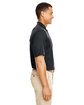 Core 365 Men's Radiant Performance Piqué Polo with Reflective Piping BLACK ModelSide