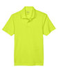 Core 365 Youth Origin Performance Piqué Polo SAFETY YELLOW FlatFront